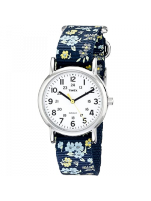 Timex Weekender Reloj para mujer a prueba de agua, Reloj de pulsera de 1,22 pulgadas